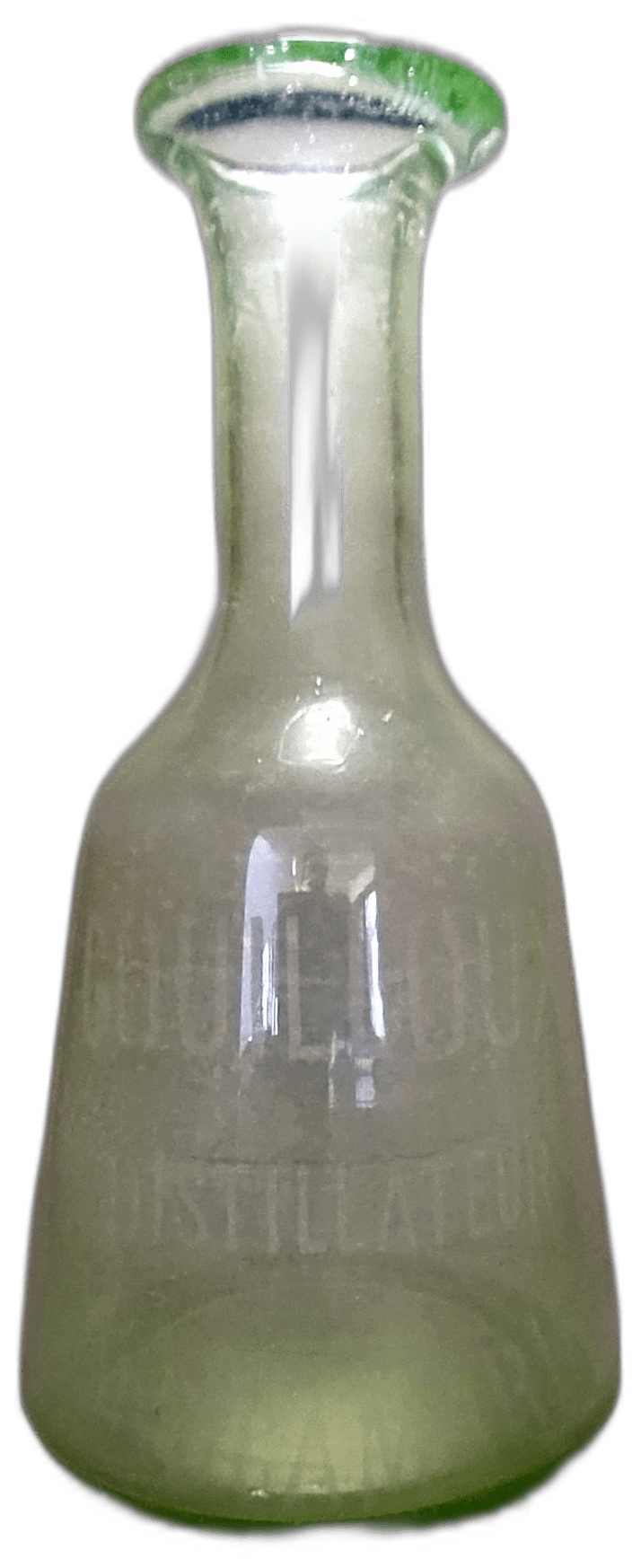 Autre face de la carafe.