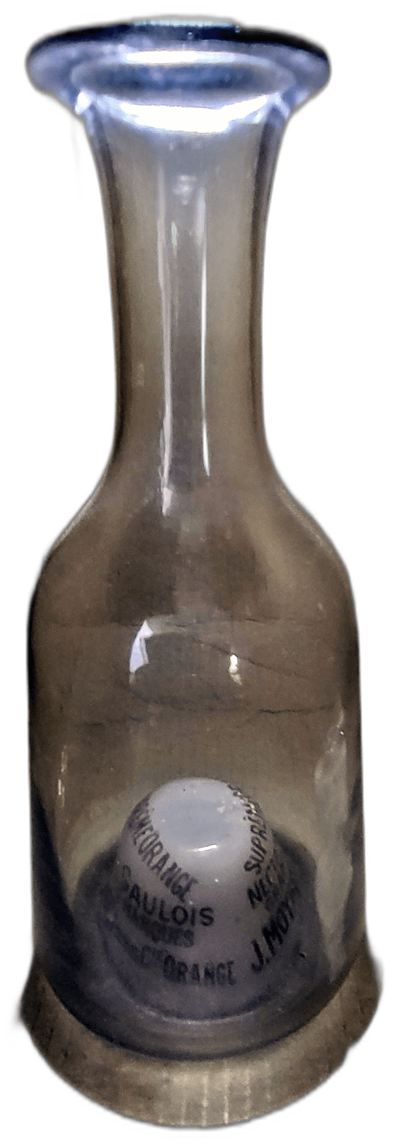 Autre face de la carafe.