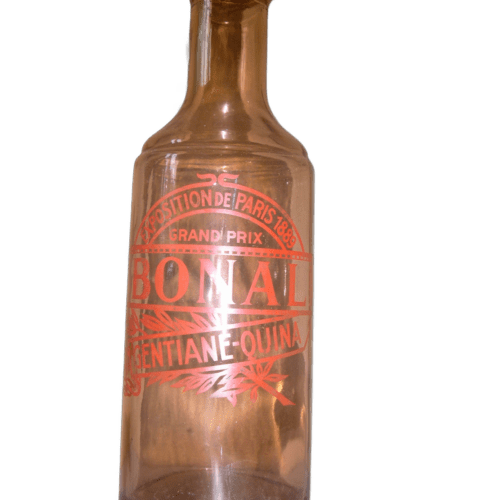 Bonal Verre Fume Grande Ecriture Rouge (détourée)