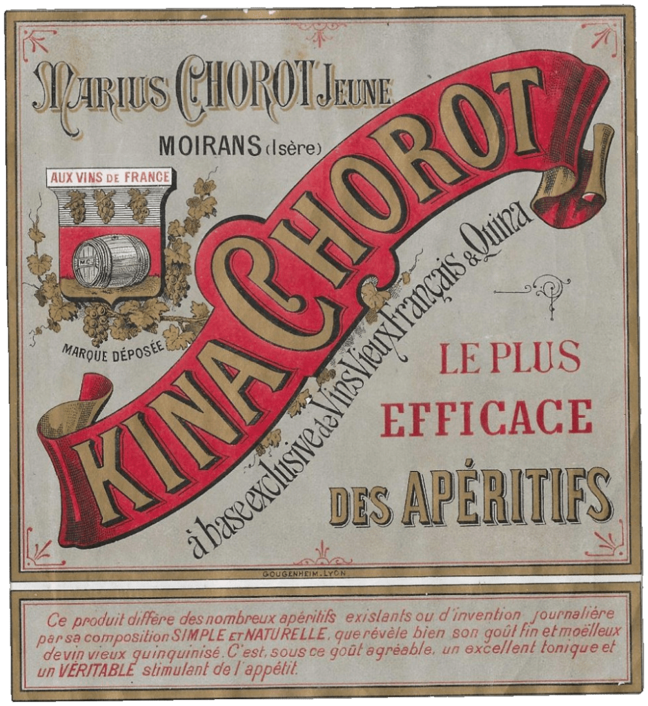 Étiquette Kina Chorot