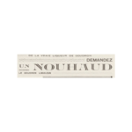 Bloc-titre de la Distillerie de Saint-Léonard : « Demandez UN NOUHAUD, le goudron limousin ».