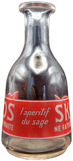 Autre face de la carafe.