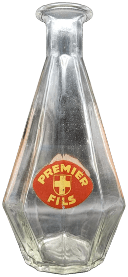 Autre face de la carafe.