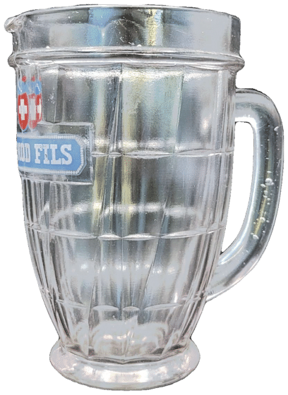 Autre face de la carafe.