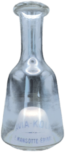 Carafe AVIA-KOLA et Le St Roch Quinquina, E. Mansotte, Chaumont